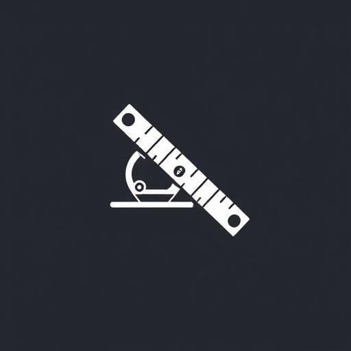 Icon representing detailed measurement